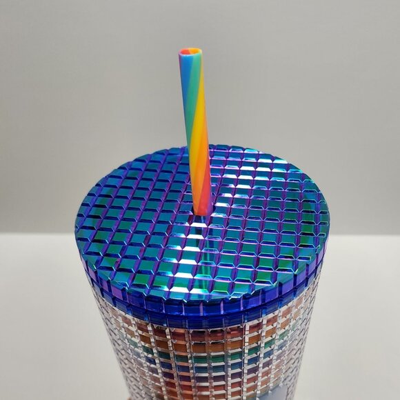 Disney Pride Collection Starbucks® Tumbler with Straw – Blue Mickey Mouse - Picture 5 of 6